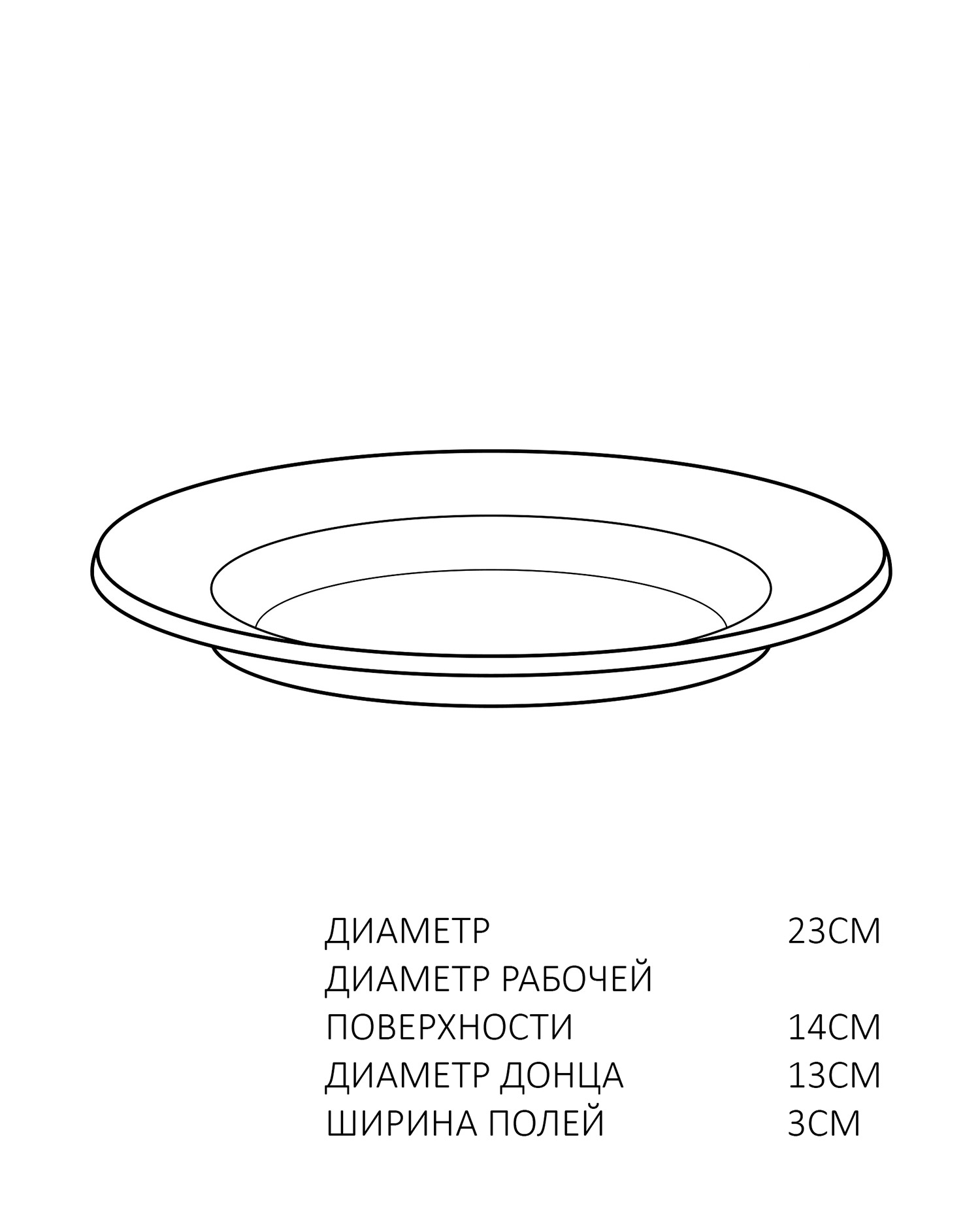тарелка глубокая