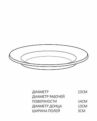 тарелка глубокая
